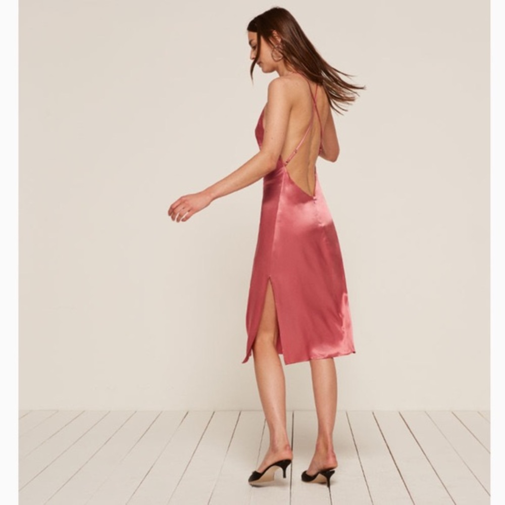 Reformation Silk Dress